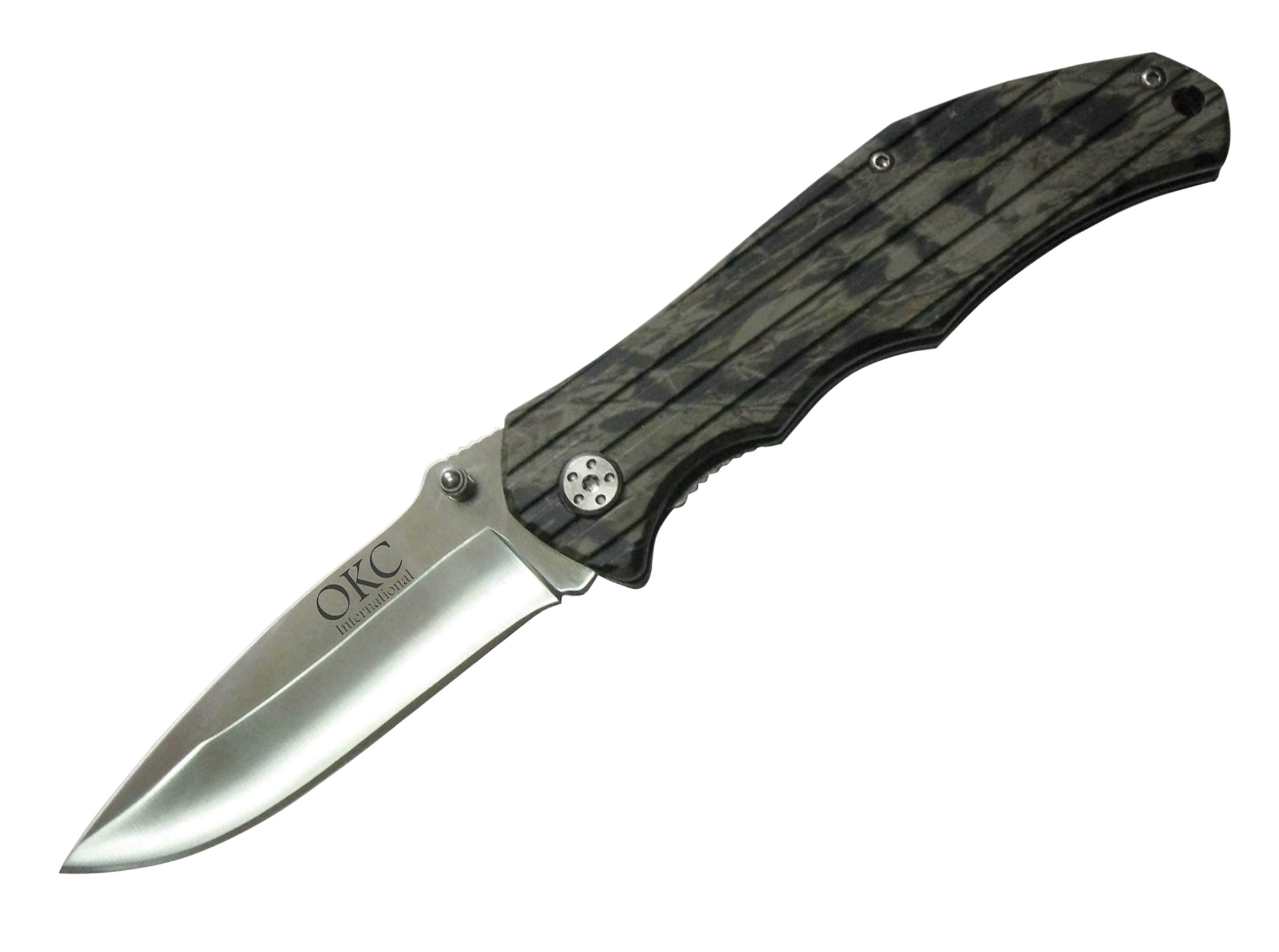 Нож Ontario Camo Folder 8799 