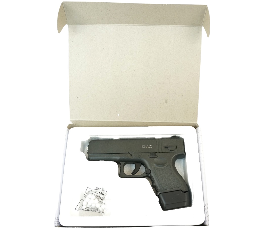 Пистолет страйкбольный Stalker SA17GM Spring (Glock 17), 6 мм