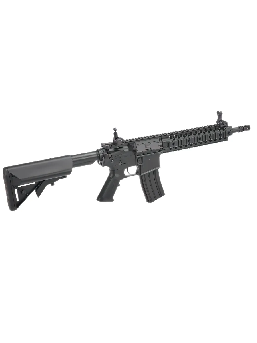 Модель автомата (Cyma) M4, нейлон, пластик, ЗУ, АКБ - CM501