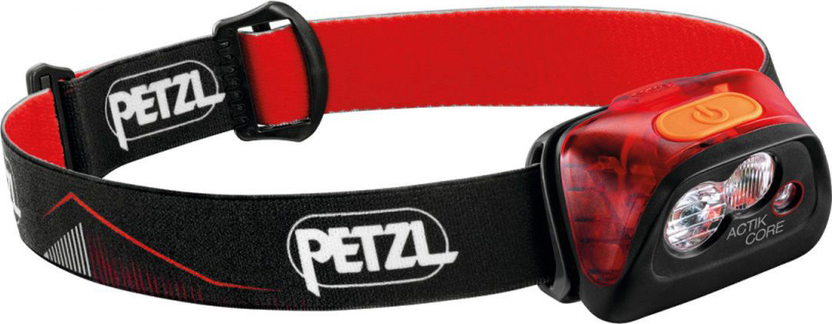 Фонарь налобный Petzl Actik CORE красный E099GA01