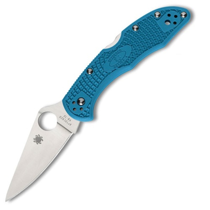 Нож Spyderco Delica Flat Ground 11FPBL