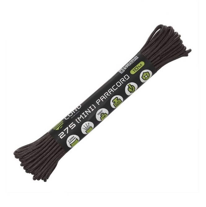 Паракорд 275 (мини) CORD nylon 10 метров RUS (brown)