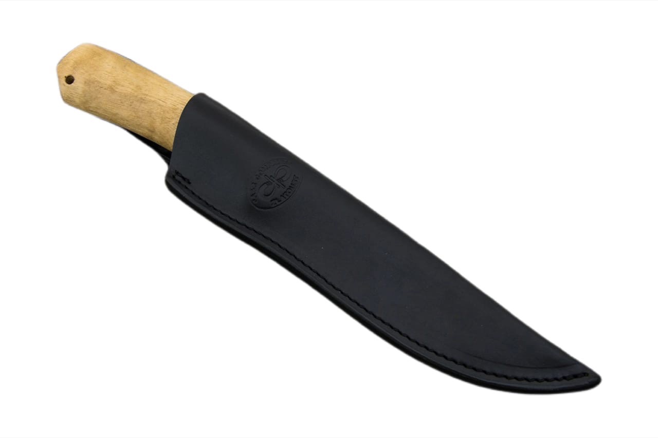 Нож АиР "Лиса" кап березы, 95х18, Златоуст