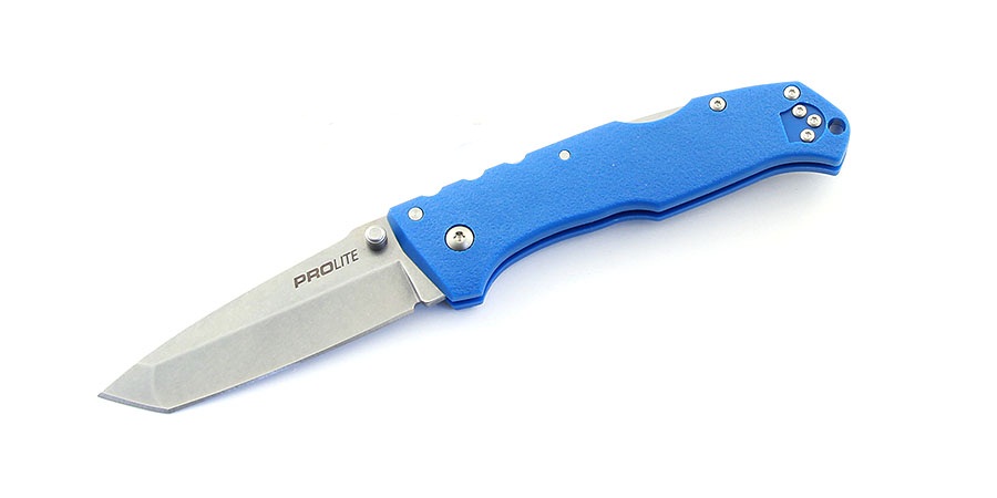 Нож Cold Steel "ProLite" сталь 4116 German, складной, clip point tanto, blue