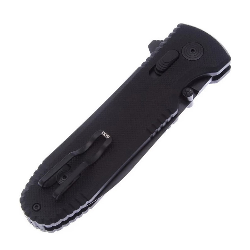 Нож складной SOG Pentagon MK3 Black Out, сталь CTS XHP, рукоять G-10