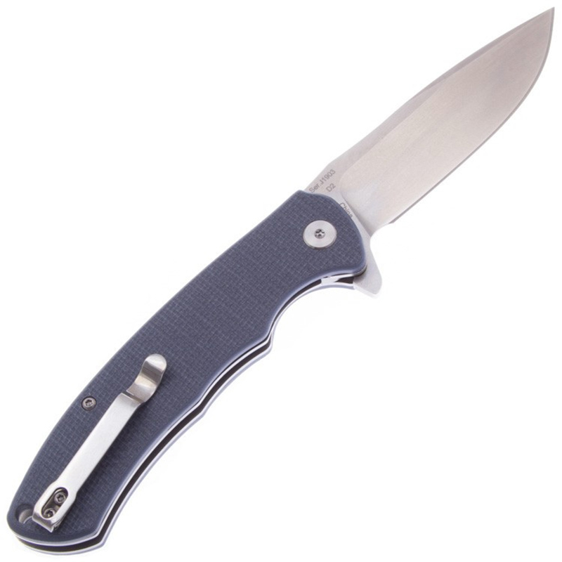 Нож CJRB Taiga J1903-GYF, рукоять серая G10, D2