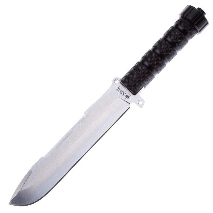 Нож Kizlyar Supreme Survivalist-X D2 SW (алюм. черная рукоять)
