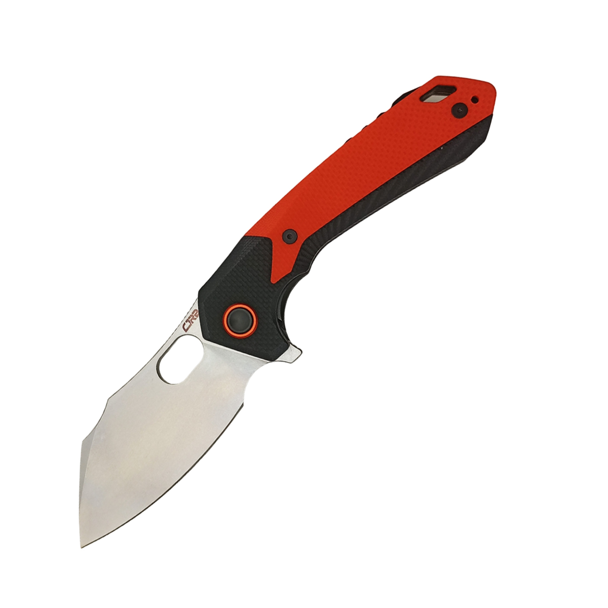 Нож CJRB Caldera J1923-OE, рукоять черно-оранжевая G10, AR-RPM9, SW