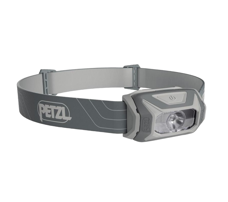 Фонарь налобный PETZL TIKKINA серый