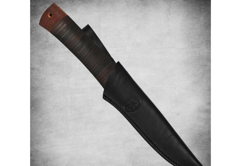 Нож АиР "Пескарь" кожа, 95х18, Златоуст
