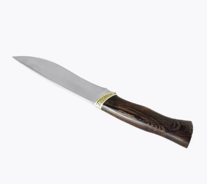 Нож "Беркут" кован.ст. 95х18, со следами ковки, венге, литье Семина