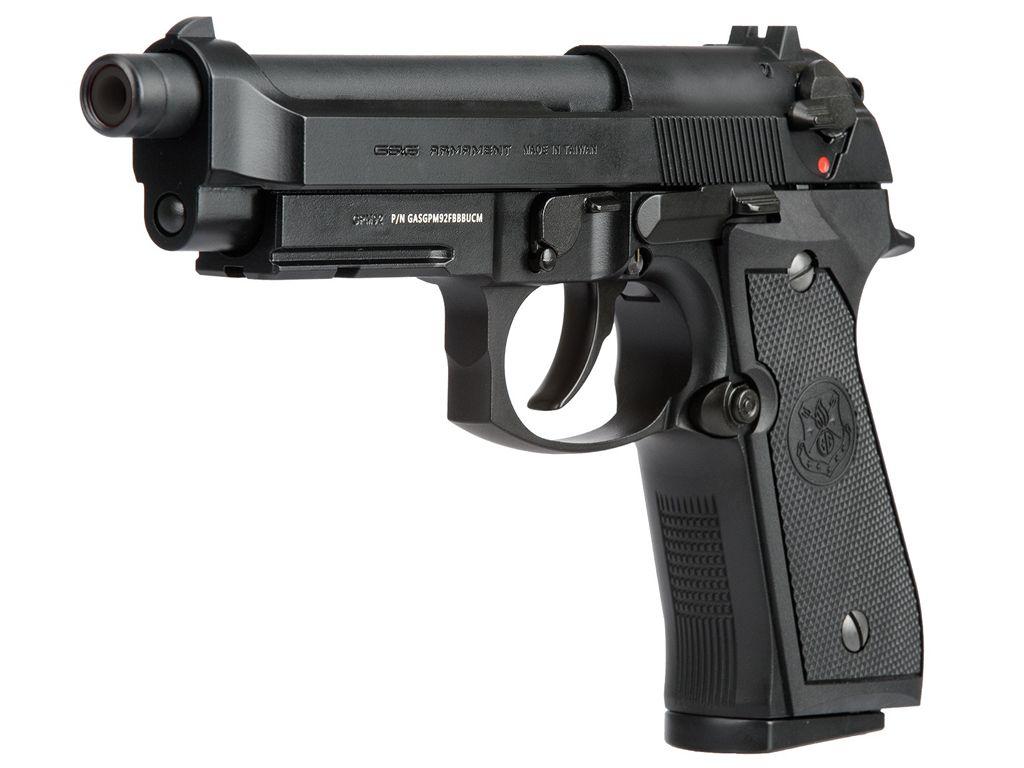 Пистолет страйкбольный (G&G) BERETTA GPM92, металл, GAS-GPM-92F-BBB-ECM