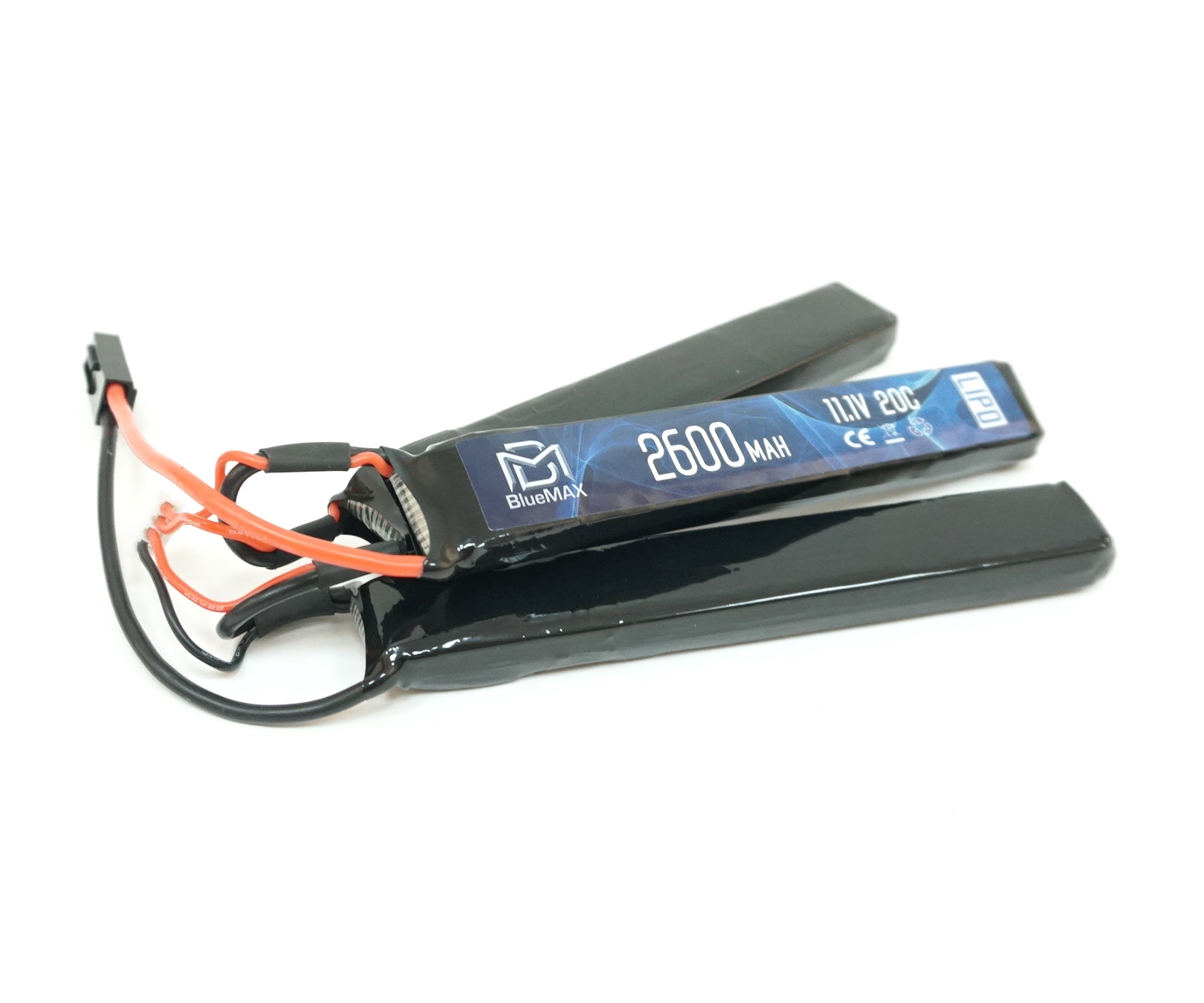 АКБ BlueMAX 11.1V Lipo 2600mAh 20C nunchuck 3x (12.5x21x128)