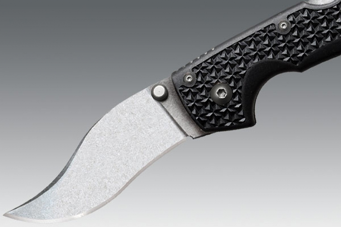 Нож Cold Steel "Voyager Vaquero" складной, AUS-8A, clip-point, черный 