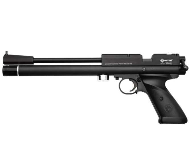 Пистолет пневматический Crosman 1701P (PCP), калибр 4,5 мм