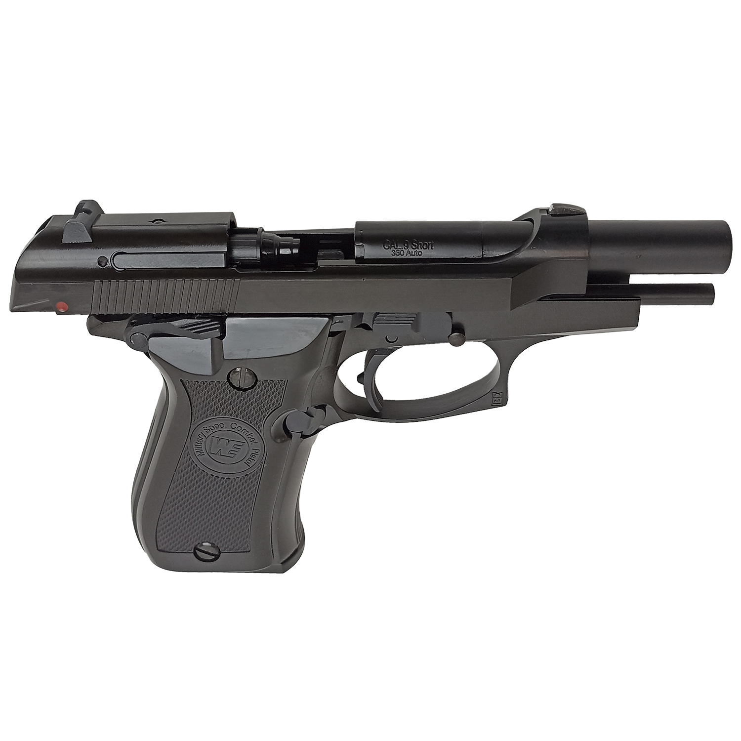 Пистолет страйкбольный (WE) Beretta M84 GBB WE-M013-BK / GP322 Professional Training