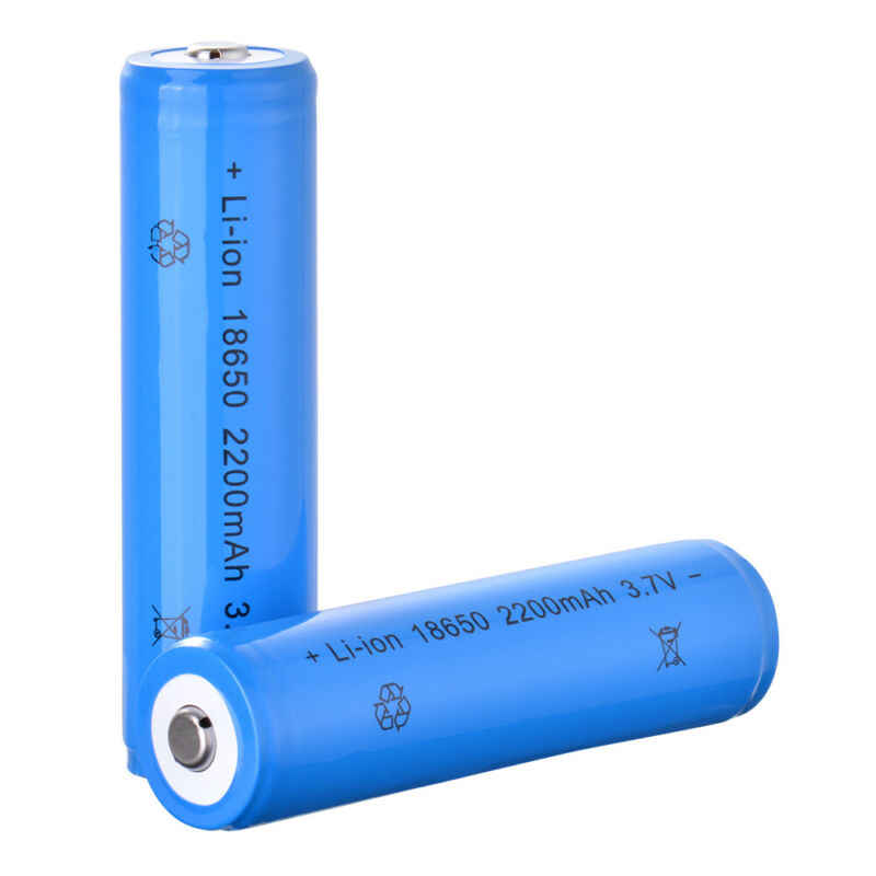 Аккумулятор Т.К.Т. 18650, 2200 mAh, 4.2V, с защитой от перезаряда