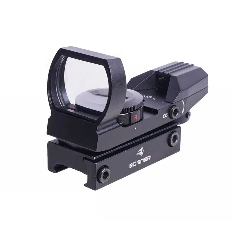 Прицел коллиматорный Borner HD 101 20mm, крепление на Weaver