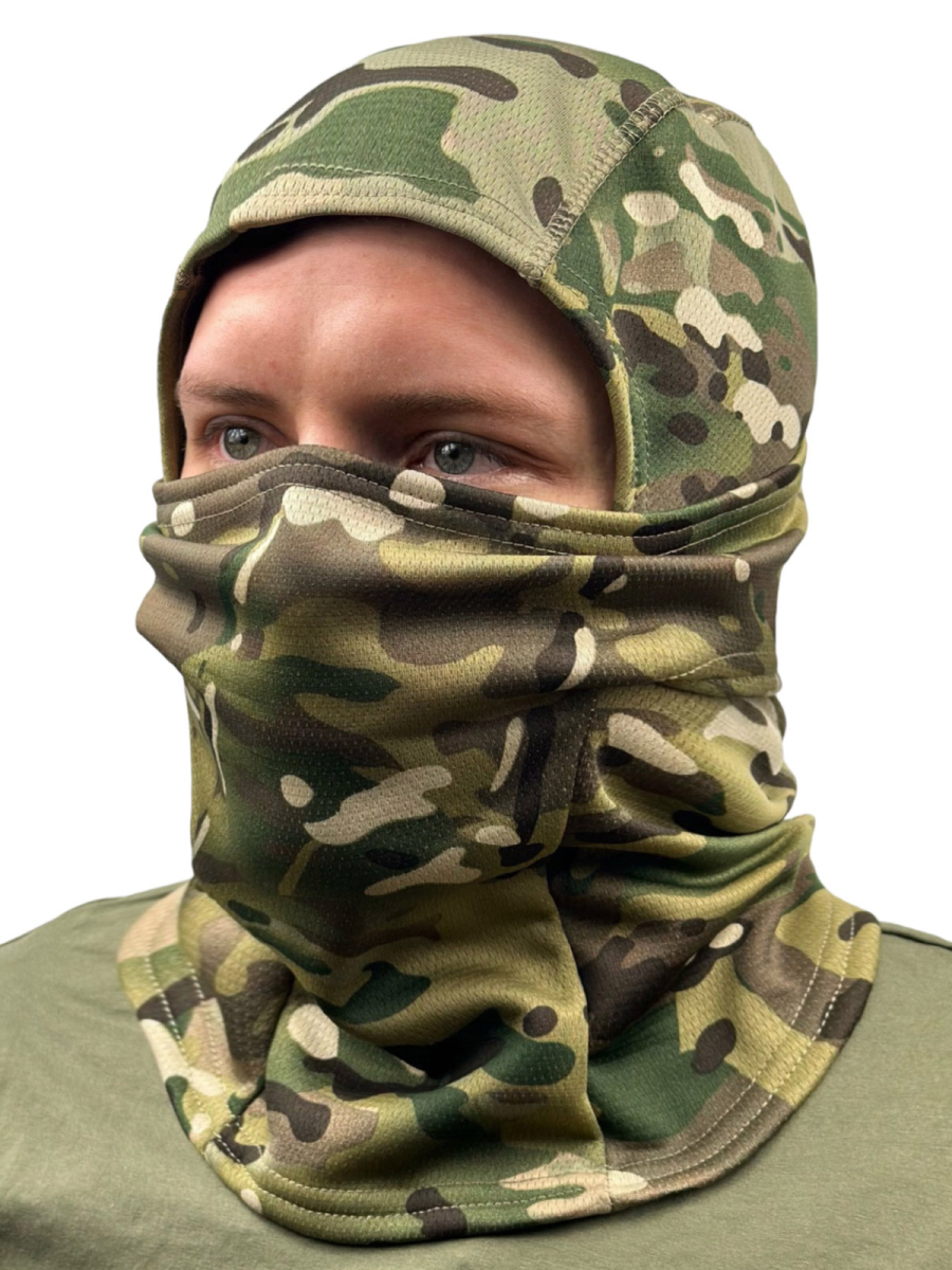 Балаклава флисовая Voenpro Fleece Multicam