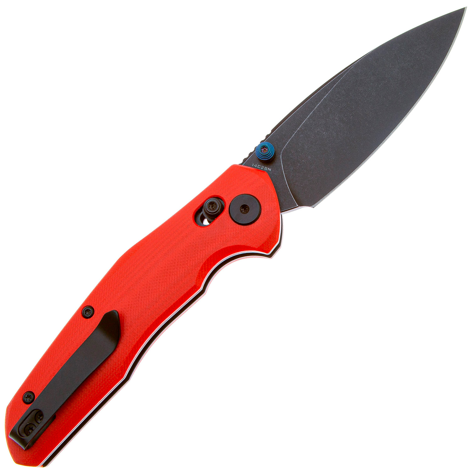 Нож складной Bestech Ronan BMK02J, красный/черный, G10, 14C28N
