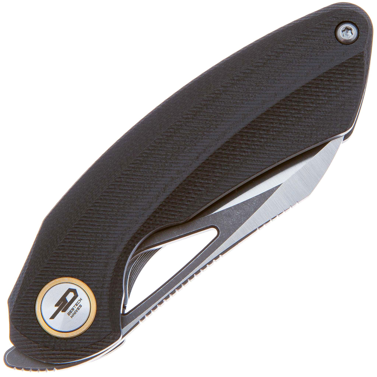 Нож складной Bestech Bihai BG53A-2, черный, G10, 14C28N