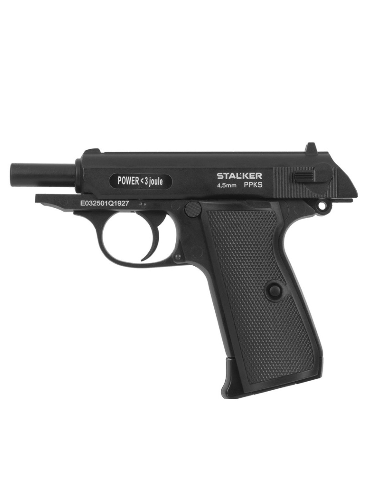 Пистолет пневматический Stalker PPKS (Walther PPK/S) Blowback