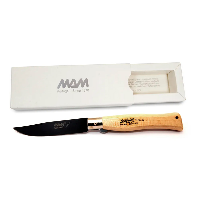 Нож MAM Hunter 2064 клинок 10.5см цвет черный, бук