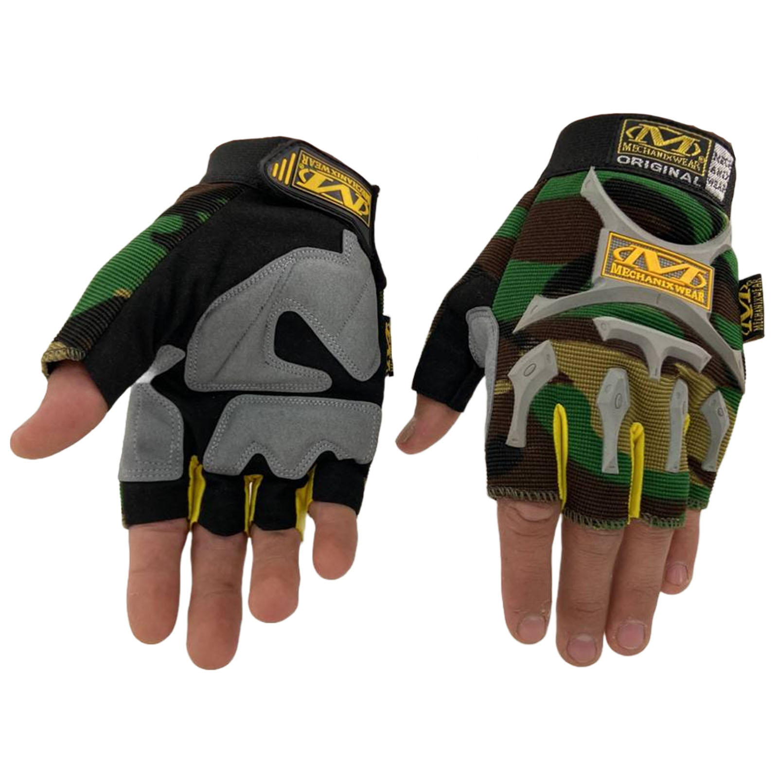 Перчатки Mechanix Original Gloves CQB Woodland size S (реплика)