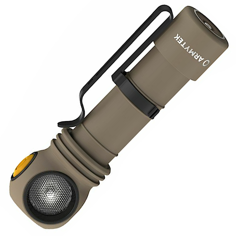 Фонарь Armytek Wizard C2 Pro Max Magnet USB Sand Белый