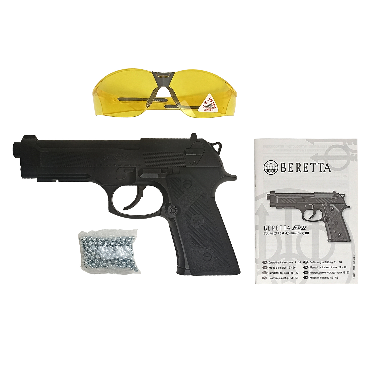 Пневматический пистолет Umarex Beretta Elite II (beretta), калибр 4,5 мм