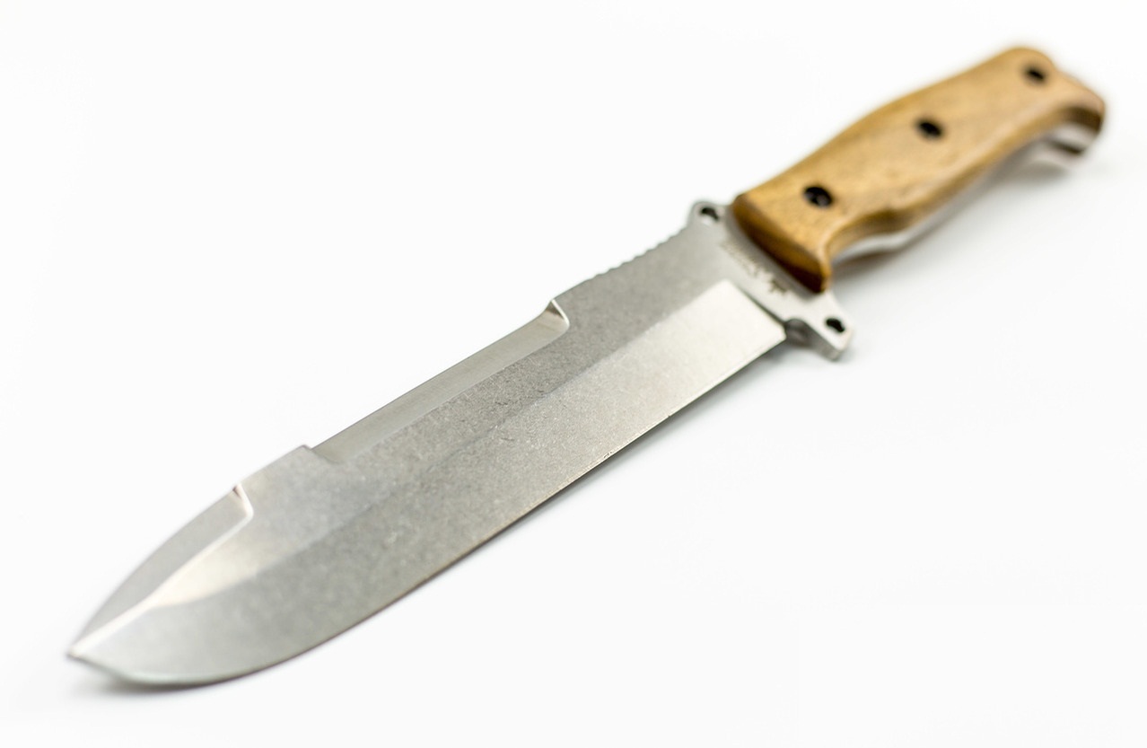 Нож Kizlyar Supreme Survivalist-X AUS-8 S+SW (Сатин+SW, дерево)