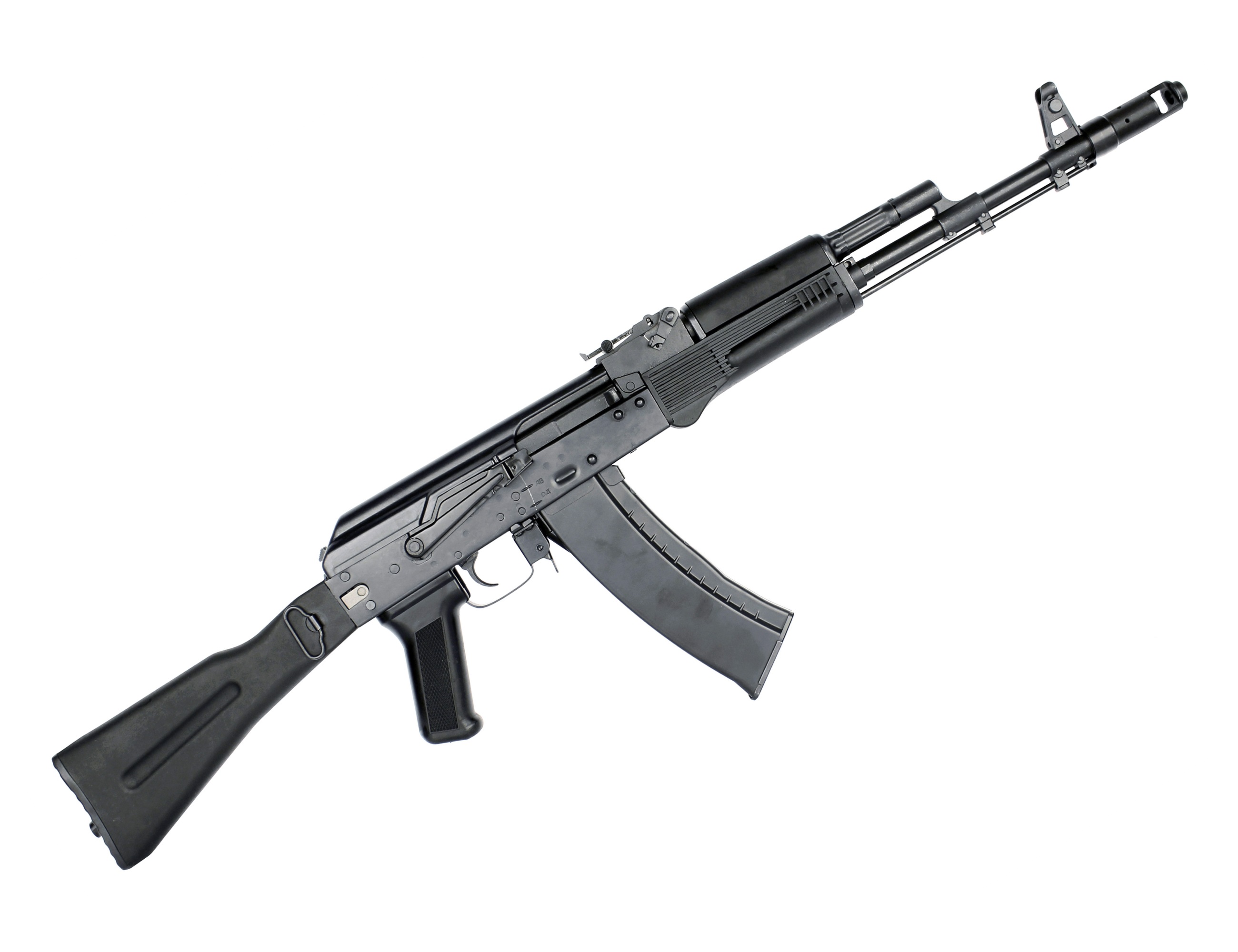 Страйкбольный автомат (E&L) AK-74MN AEG Essential Steel and black plastic EL-A106S