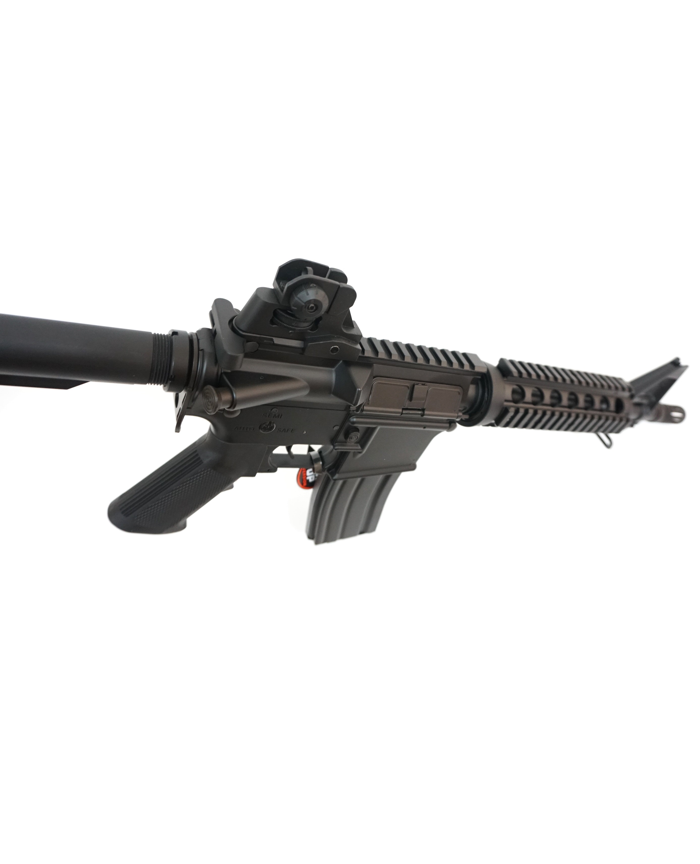 Автомат страйкбольный (Cyma) CM002 M4CQB металл, черный пластик, складной приклад, ЗУ, АКБ
