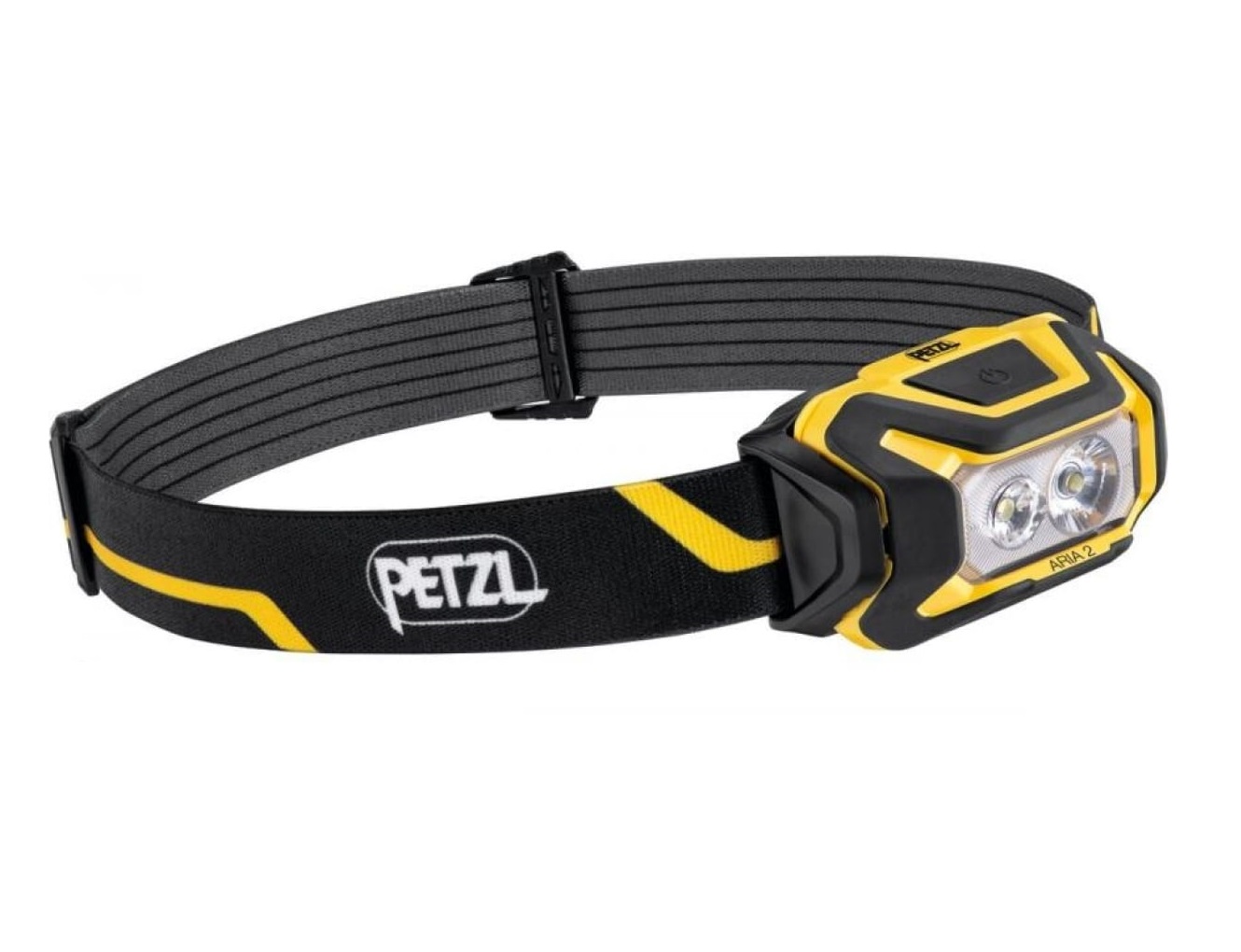 Фонарь налобный PETZL ARIA 1 черный/желтый