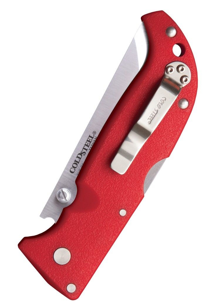 Нож Cold Steel "Finn Wolf" AUS-8, рукоять Griv-Ex, красный