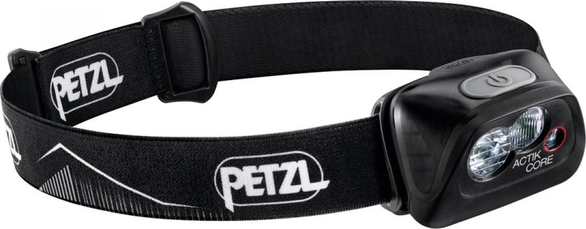 Фонарь налобный Petzl Actik CORE черный