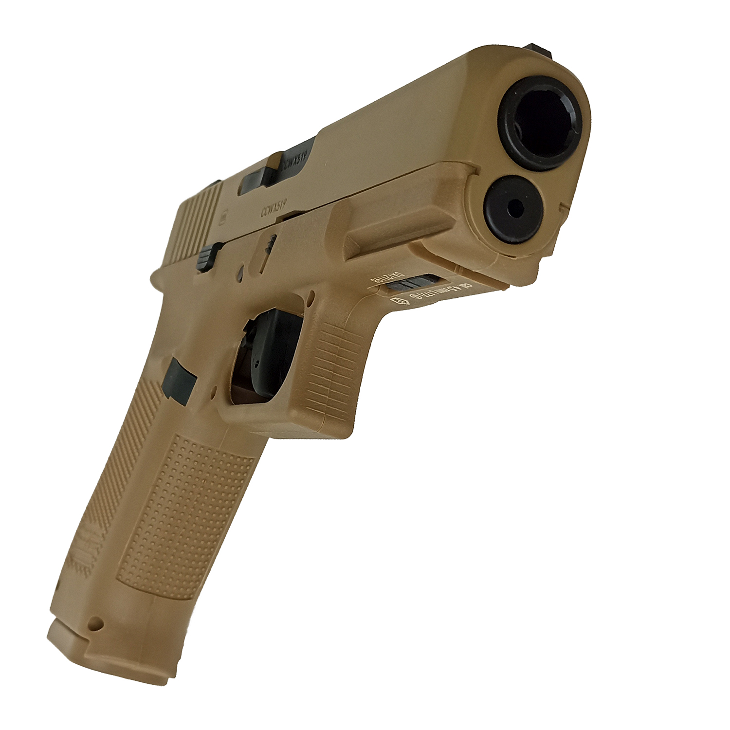 Пистолет пневматический Umarex Glock 19X (TAN, No BlowBack)
