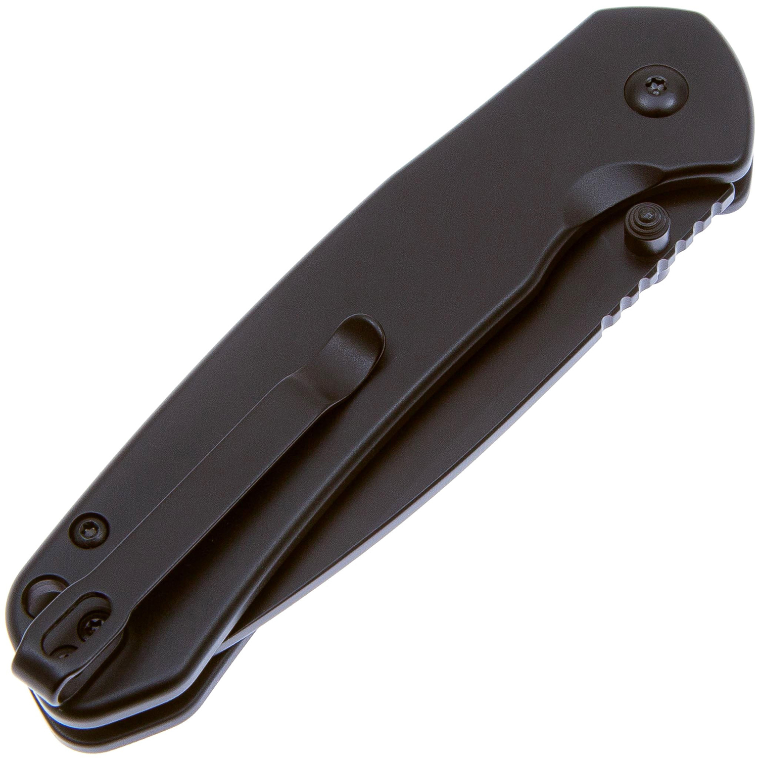 Нож CJRB Pyrite J1925-BST, рукоять черная сталь, черный AR-RPM9, PVD