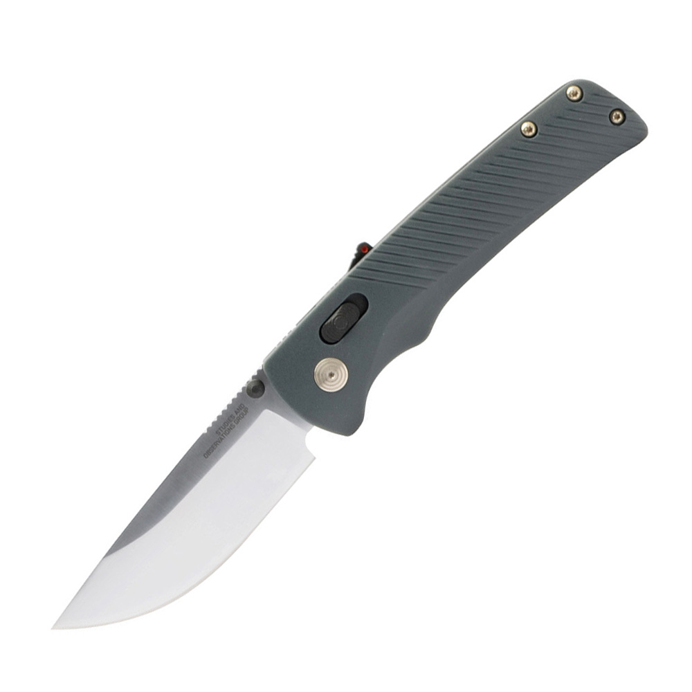 Нож складной SOG Flash AT Urban Grey, сталь D2, рукоять GRN
