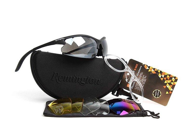 Очки Remington тактические (чехол, 6 линз, салфетка, оправа, ремешки)