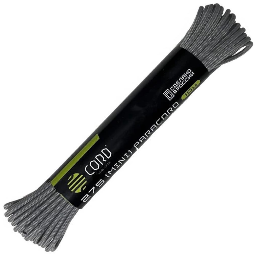 Паракорд 275 (мини) CORD nylon 10 метров RUS (grey)