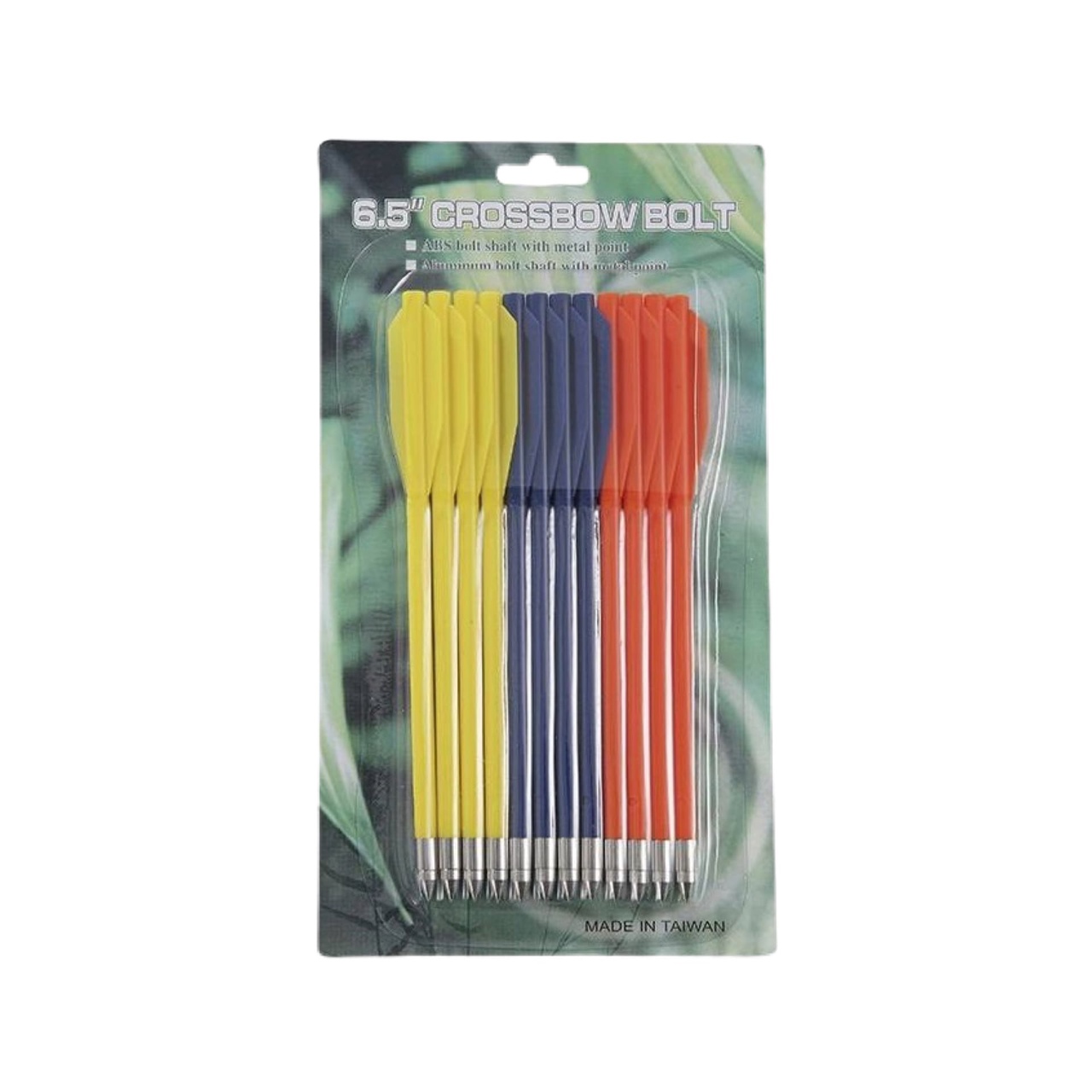 Стрела для арбалета-пистолета Man-Kung - пластик 6,5", 12 штук (3C)