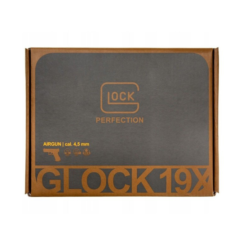 Пистолет пневматический Umarex Glock 19X (TAN, BlowBack)