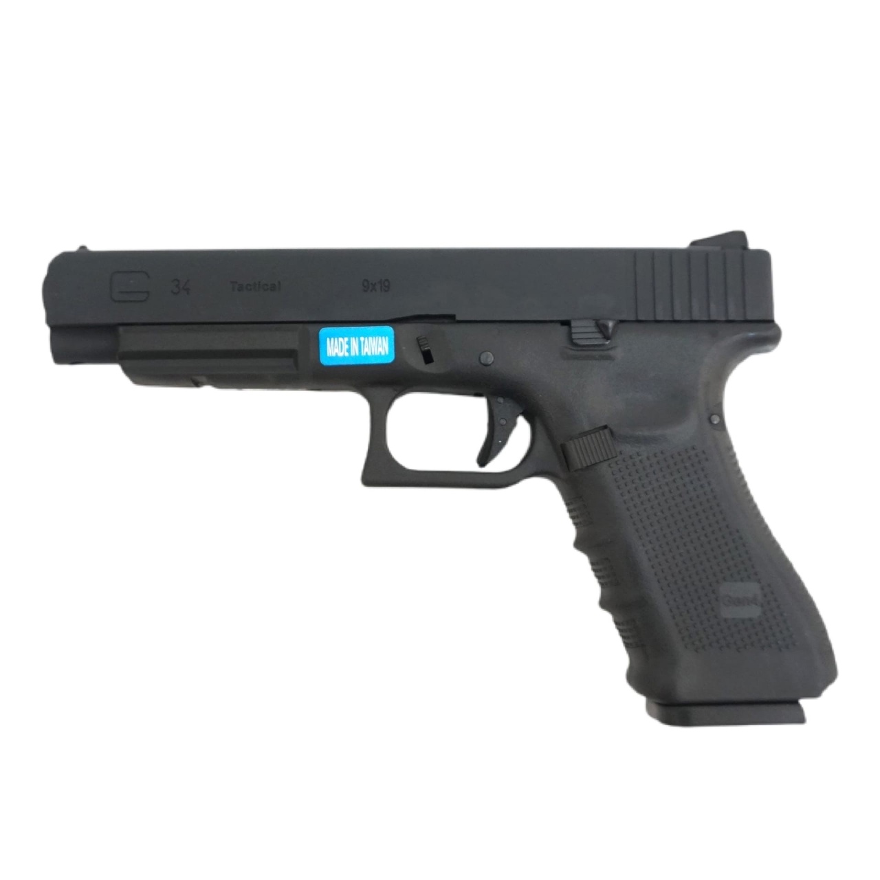 Пистолет страйкбольный (WE) Glock-34 gen4, металл слайд, GP625B WE-G008B-BK