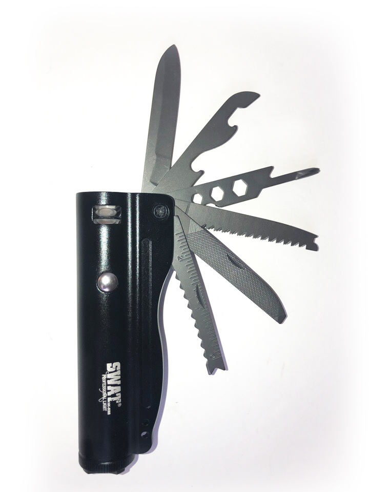 Фонарь ручной Swat NK-8088 Multitool 