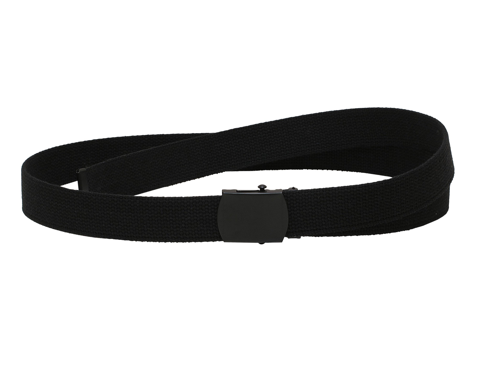 Ремень 54"  Black (100% хлопок) Rothco 4296B