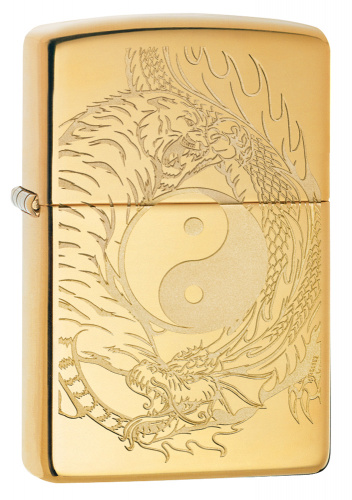 Зажигалка Zippo 49024 Gold High Polish brass