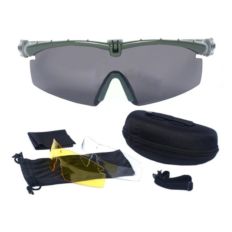 Очки защитные MA-69 (3 смен линзы) WS OD