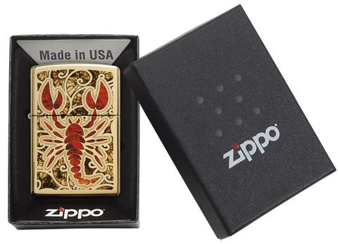 Зажигалка Zippo 29096 Scorpion Shell