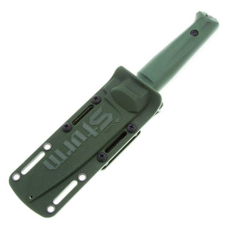 Нож Sturm PGK TW (Tacwash, Olive Kraton, Polyamide Sheath)